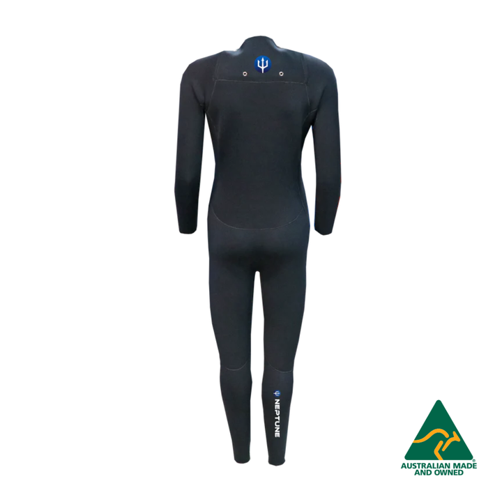 ATLAS 3MM STEAMER CHEST ZIP LADIES