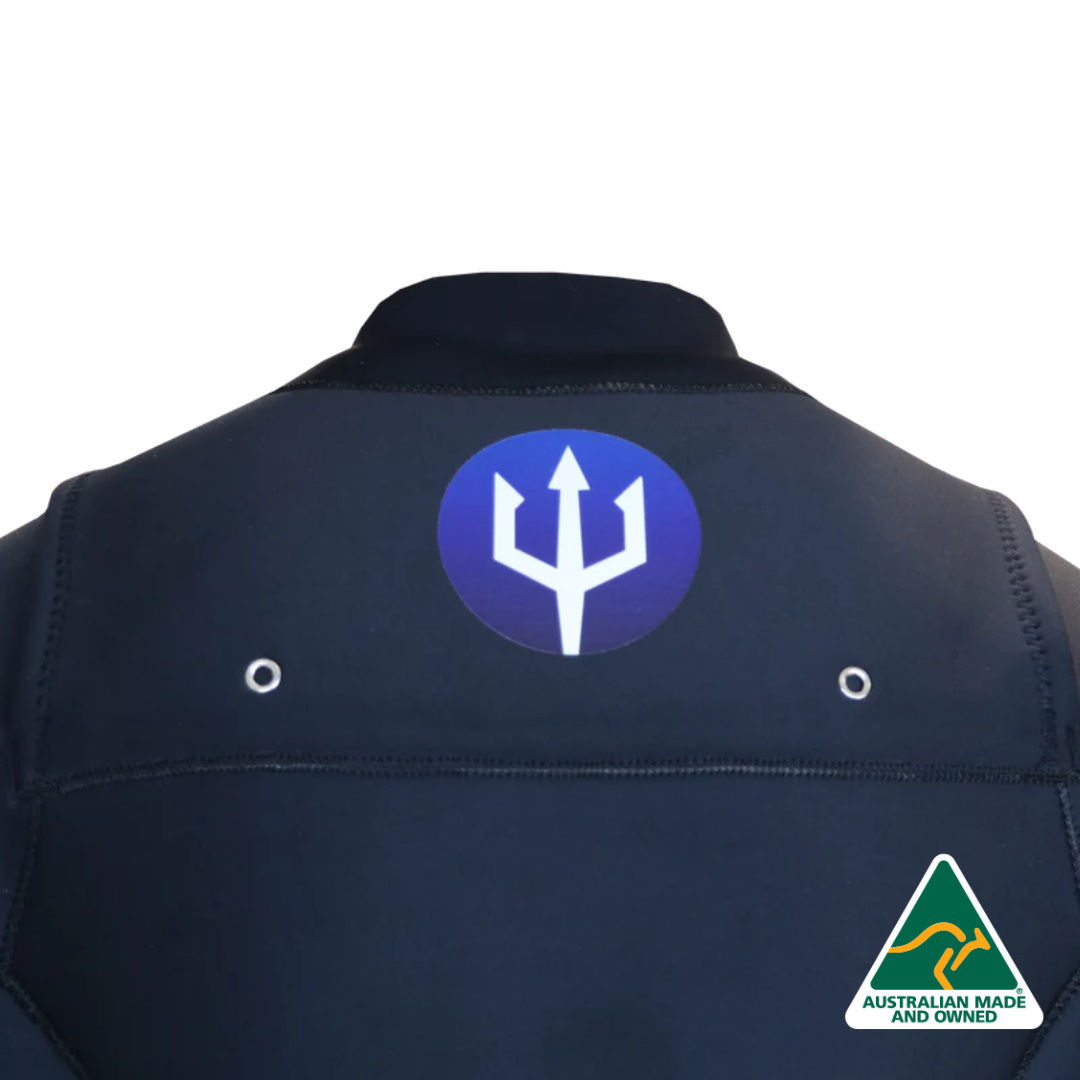 ATLAS 3MM STEAMER CHEST ZIP LADIES