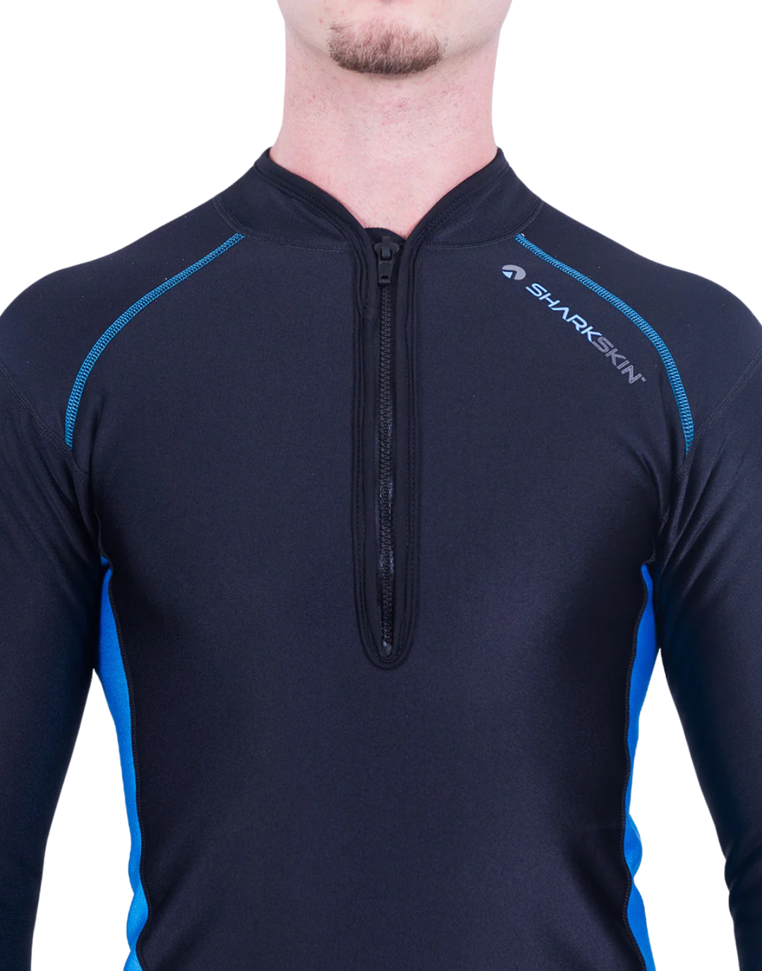 CHILLPROOF LONG SLEEVE CHEST ZIP TOP - MENS