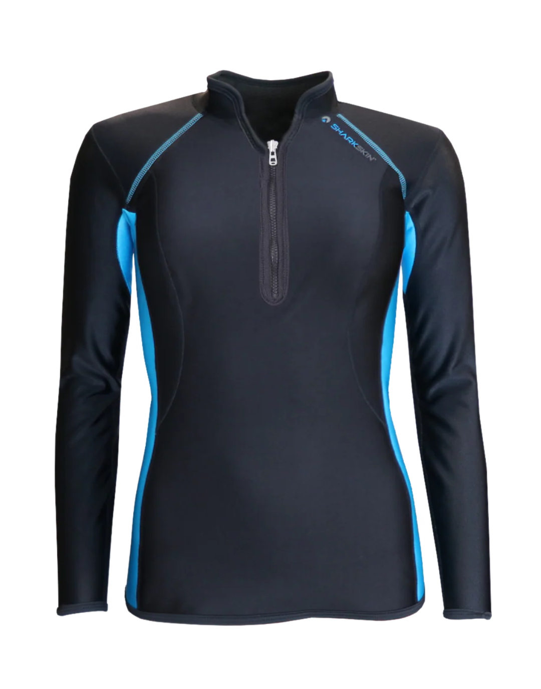 CHILLPROOF LONG SLEEVE CHEST ZIP TOP - WOMENS