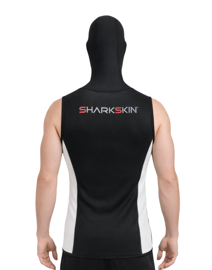 CHILLPROOF SLEEVELESS VEST WITH HOOD FULL ZIP - MENS (Discontinued)