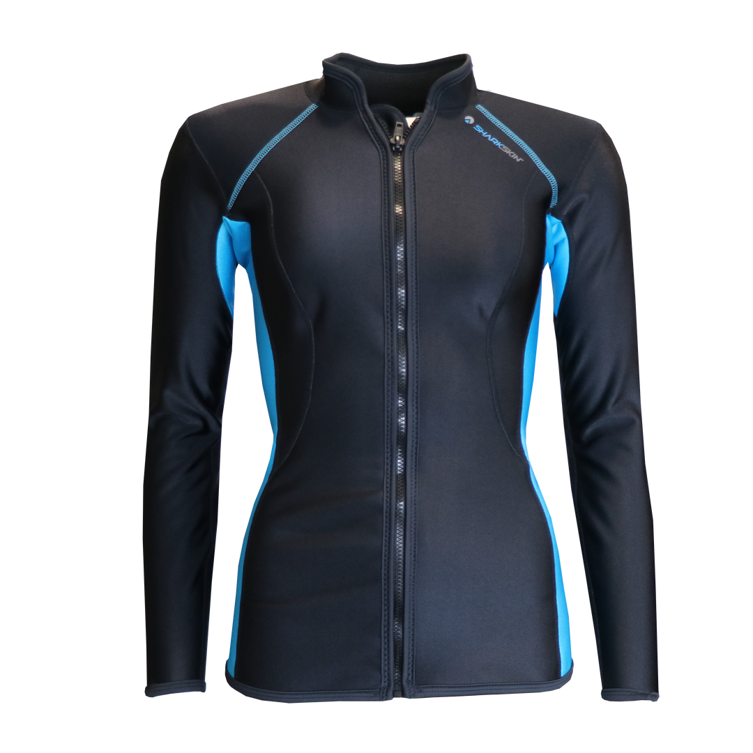 CHILLPROOF LONG SLEEVE FULL ZIP TOP - WOMENS NEW (SECONDS)