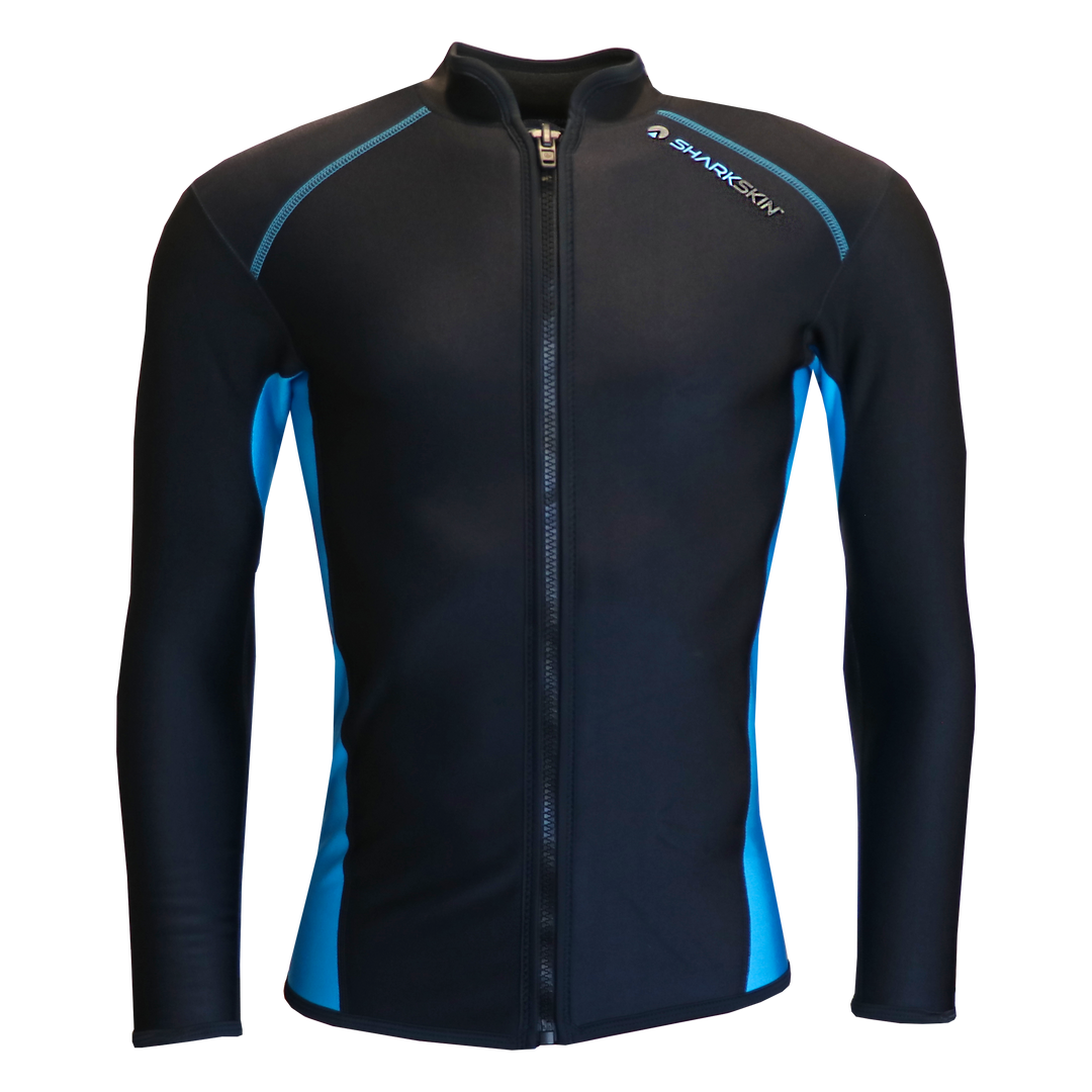 CHILLPROOF LONG SLEEVE FULL ZIP TOP - MENS NEW (SECONDS)