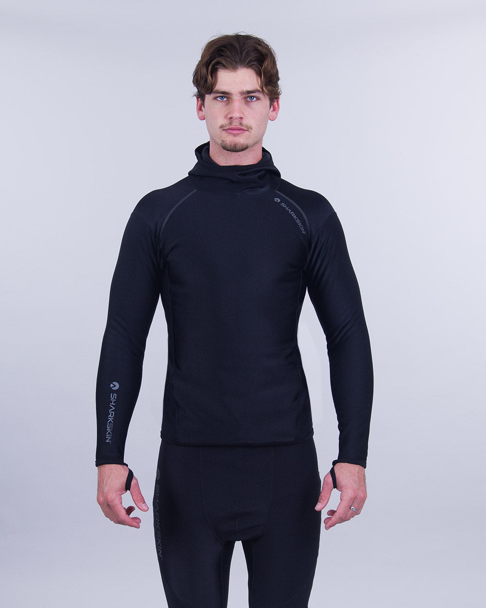 CHILLPROOF LONG SLEEVE HOODED TOP - MENS NEW (SECONDS)