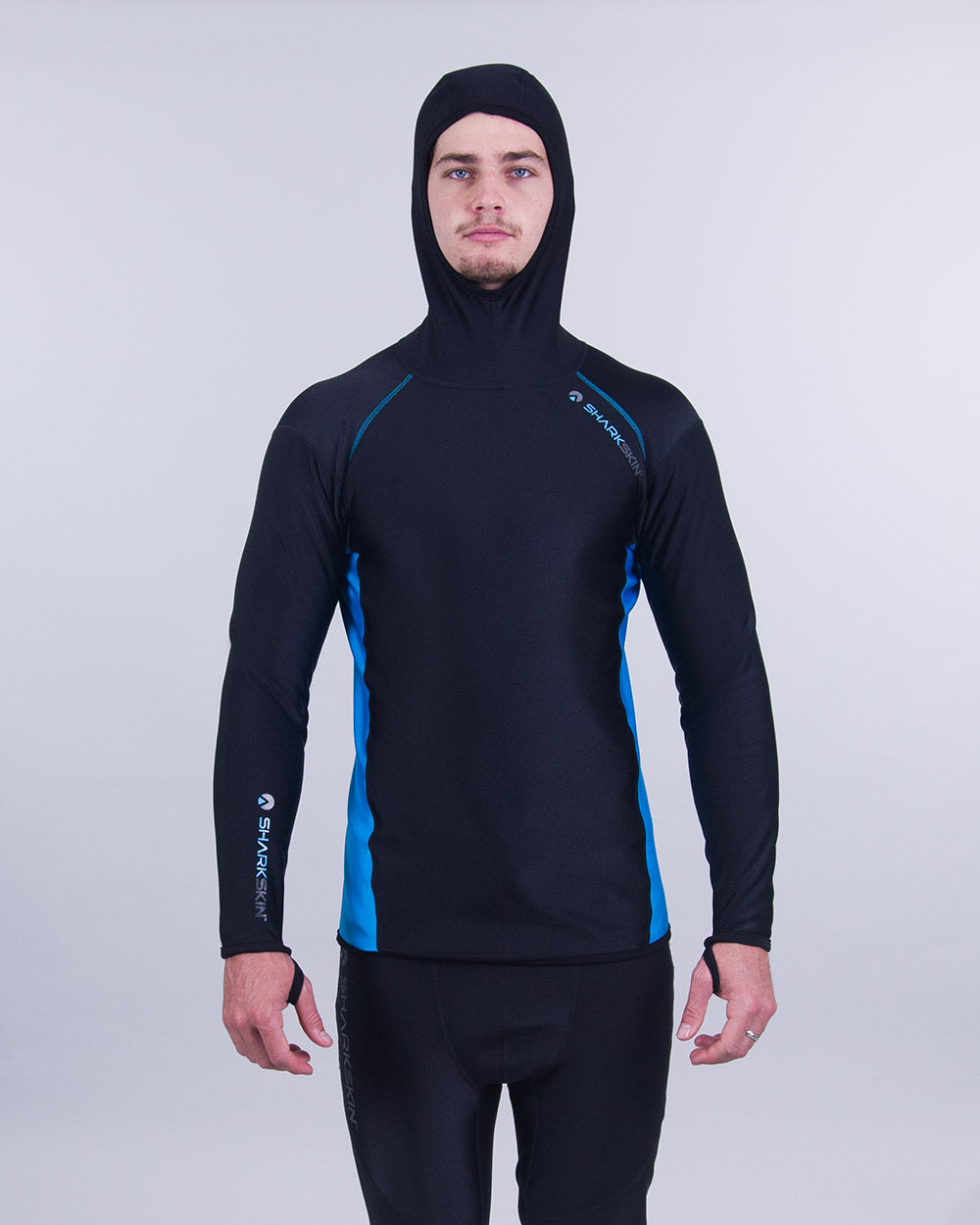 CHILLPROOF LONG SLEEVE HOODED TOP - MENS NEW (SECONDS)