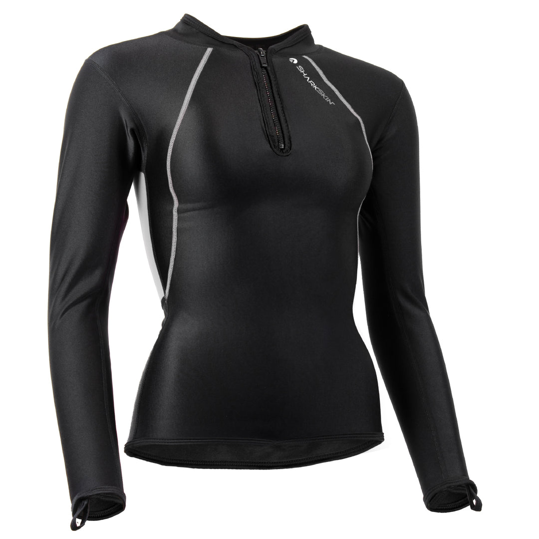 CHILLPROOF LONG SLEEVE CHEST ZIP TOP - WOMENS (Discontinued)