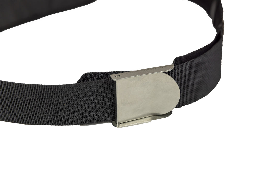 SHARKSKIN WEIGHT BELT WITH PLASTIC BUCKLE